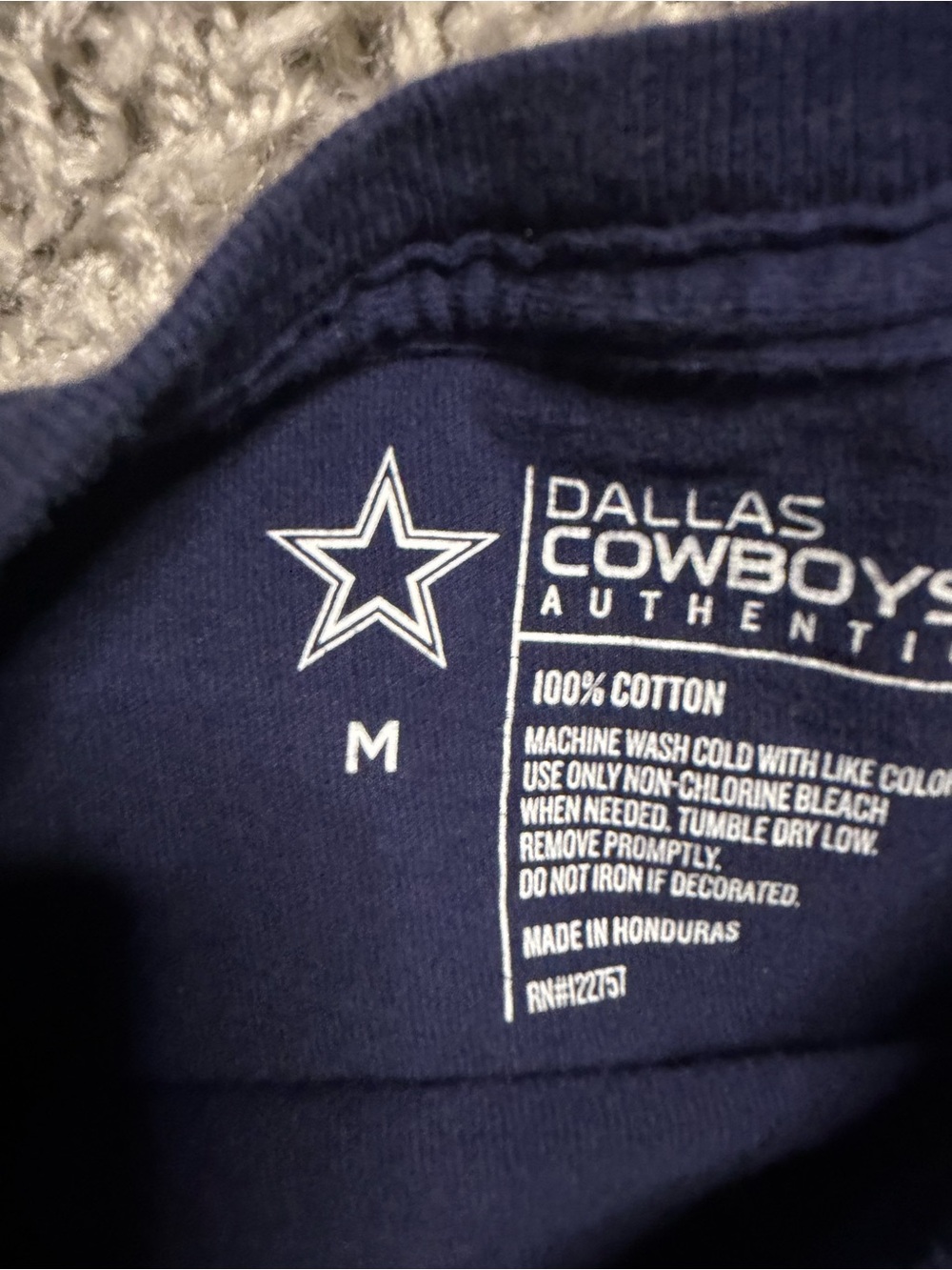 Dallas Cowboys Long Sleeve Shirt - Picture 3 of 3